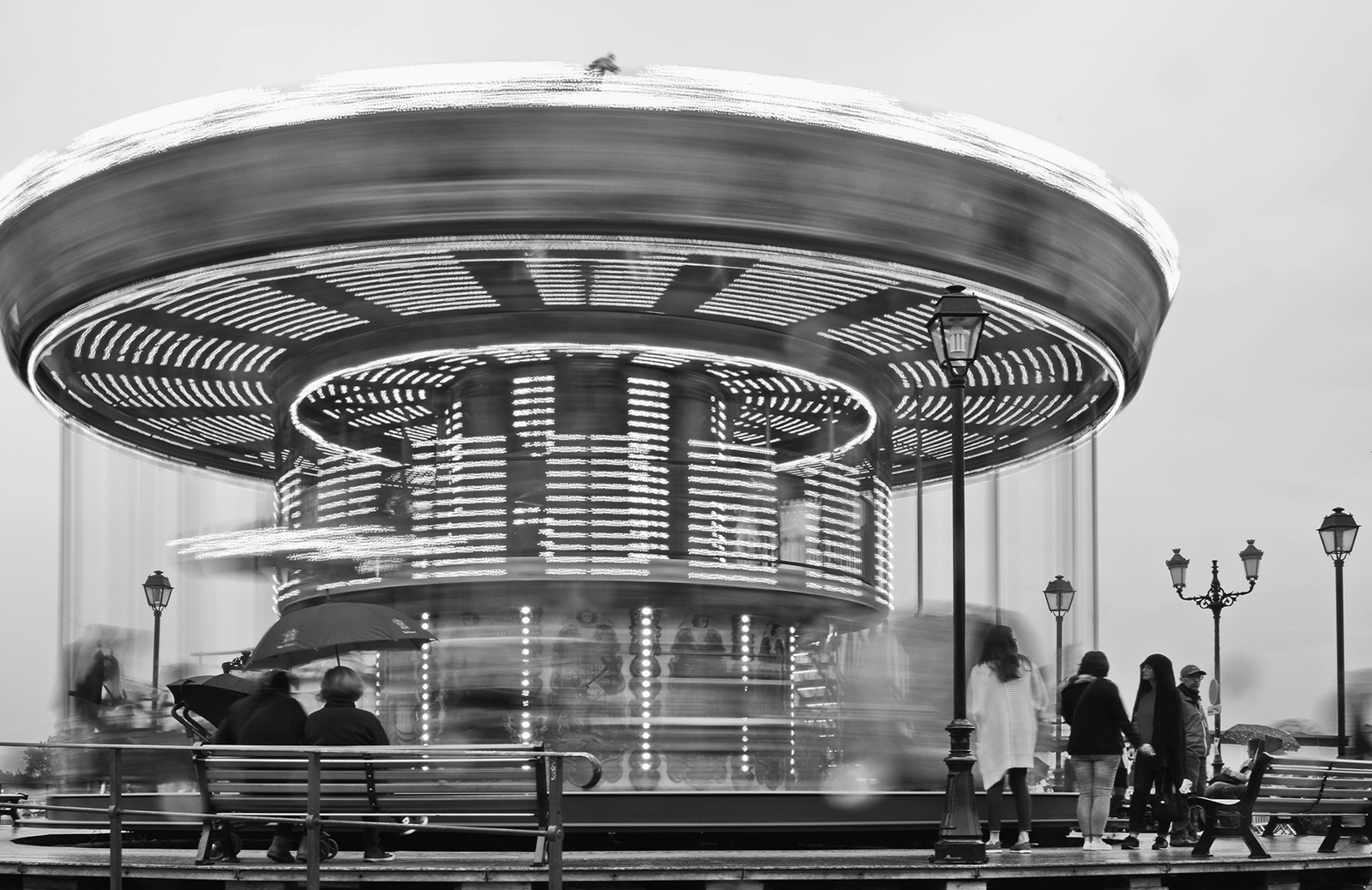 Roundabout in honfleur 2018