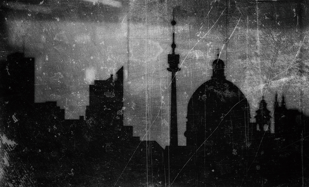 Surreal city skyline 2018